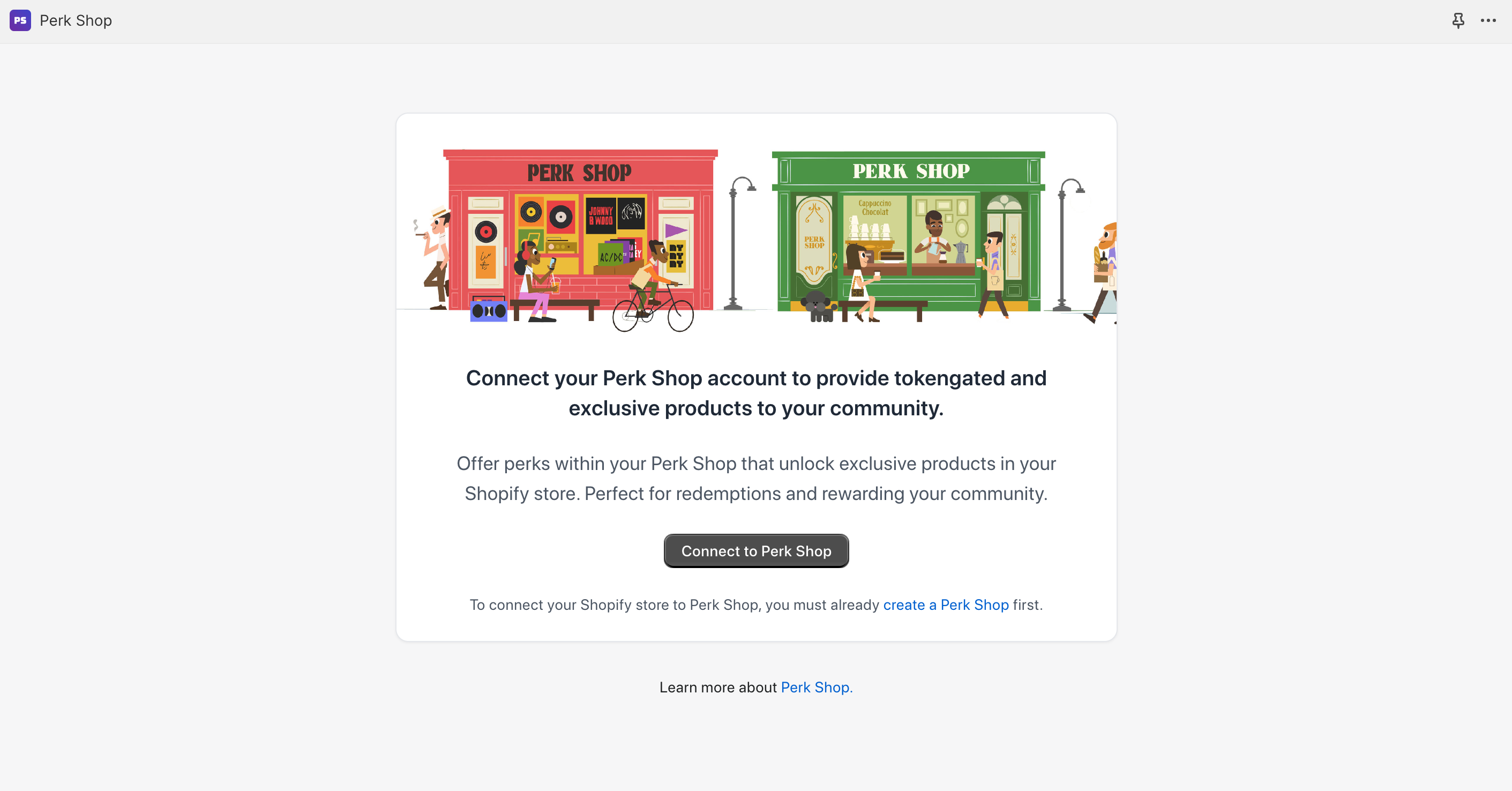 Connect accounts